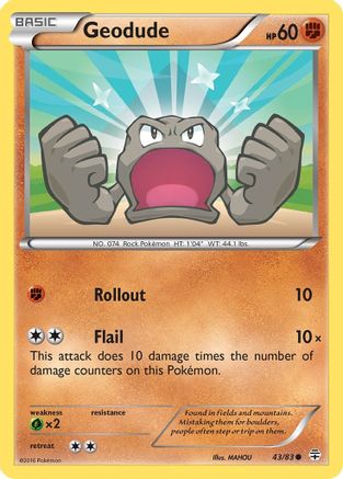 Geodude 043 Generations - Common