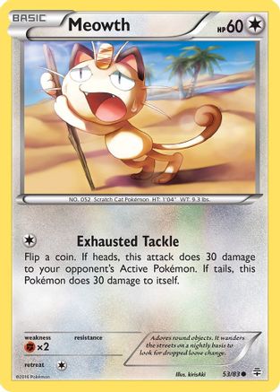 Meowth 053 Generations - Common