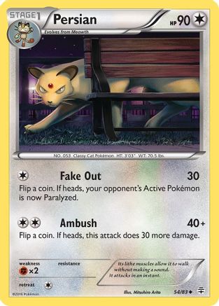 Persian - Reverse Holofoil Generations - Uncommon