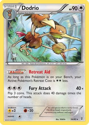 Dodrio - Reverse Holofoil Generations - Rare