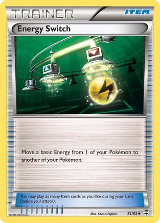 Energy Switch 061 - Reverse Holofoil Generations - Uncommon