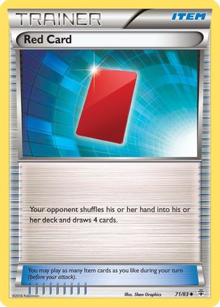 Red Card 071 Generations - Uncommon