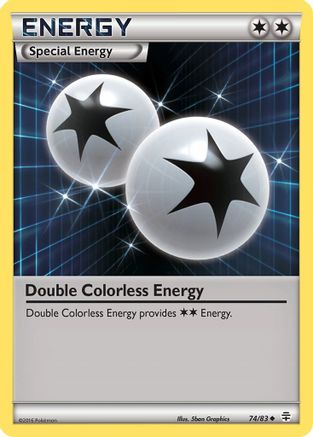 Double Colorless Energy 074 Generations - Uncommon