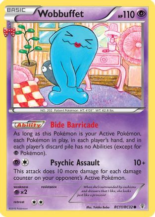 Wobbuffet RC11 Generations Radiant Collection - Common