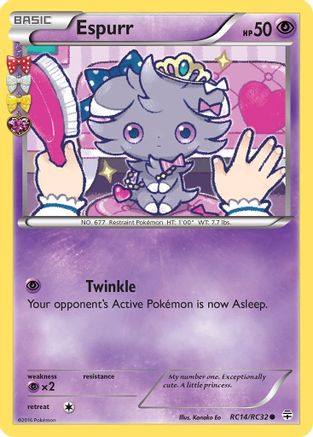 Espurr RC14 Generations Radiant Collection - Common