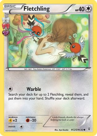 Fletchling RC25 Generations Radiant Collection - Common