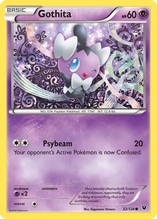 Gothita 032 XY Fates Collide - Common