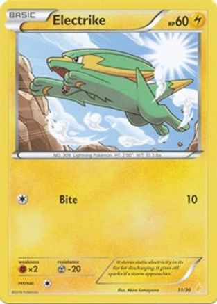 Electrike (28) XY Trainer Kit Pikachu Libre & Suicune - Common
