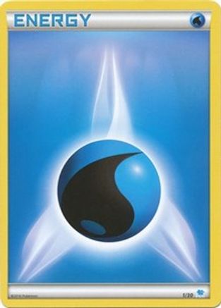 Water Energy (1) XY Trainer Kit Pikachu Libre & Suicune - Common
