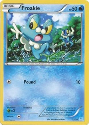 Froakie (23) XY Trainer Kit Pikachu Libre & Suicune - Common
