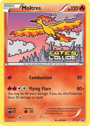 Moltres (Prerelease) - Holofoil XY Promos - Promo