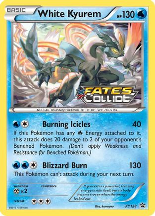 White Kyurem (Prerelease) - Holofoil XY Promos - Promo