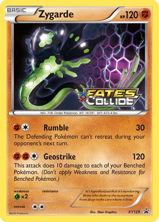 Zygarde (Prerelease) - Holofoil XY Promos - Promo