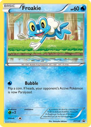 Froakie - XY138 - Holofoil XY Promos - Promo