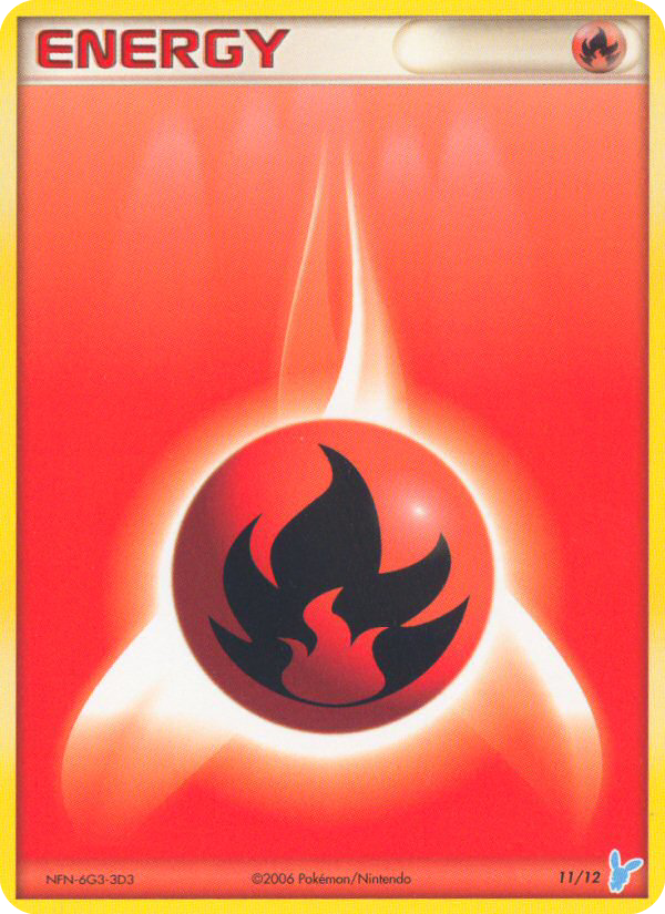 Fire Energy 011 EX Trainer Kit 2 Minun -