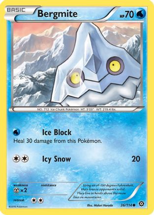 Bergmite 036 XY Steam Siege - Common