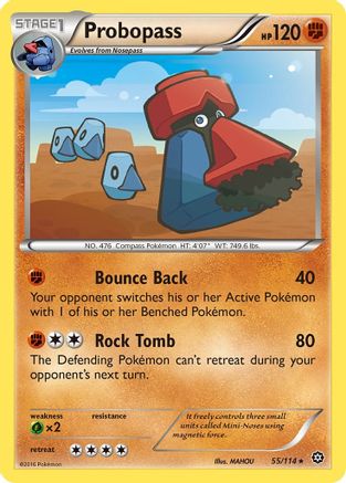 Probopass XY Steam Siege - Rare