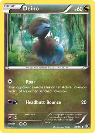 Deino 084 XY Steam Siege - Common