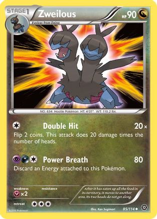 Zweilous/114 XY Steam Siege - Uncommon