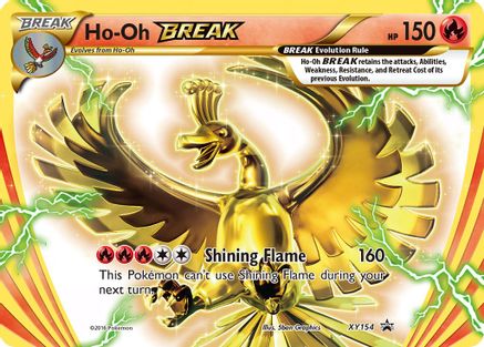 Ho-Oh BREAK XY154 - Holofoil XY Promos - Promo