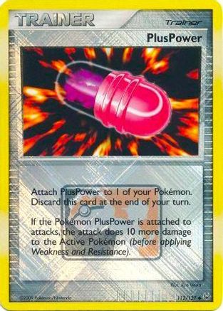 PlusPower - 112/127 (League Promo)/127 - Reverse Holofoil League & Championship Cards - Promo