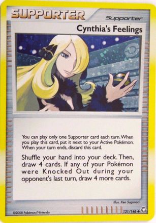 Cynthia's Feelings (Cosmos Holofoil) 131/146 - Holofoil Miscellaneous Cards & Products - Promo