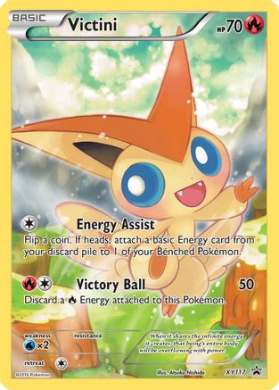Victini XY117 - Holofoil XY Promos - Promo