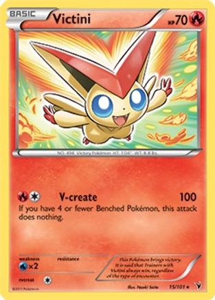 Victini (BW Noble Victories) 015/101 Deck Exclusives - Rare