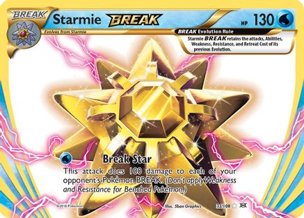 Starmie BREAK 032 - Holofoil XY Evolutions - Rare BREAK
