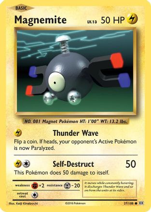 Magnemite 037 XY Evolutions - Common