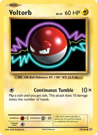 Voltorb 039 XY Evolutions - Common