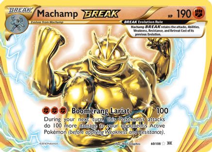 Machamp BREAK 060 - Holofoil XY Evolutions - Rare BREAK