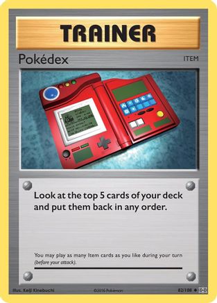 Pokedex 082 - Reverse Holofoil XY Evolutions - Uncommon