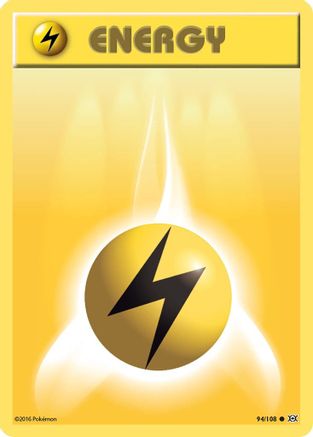 Lightning Energy 094 - Reverse Holofoil XY Evolutions - Common
