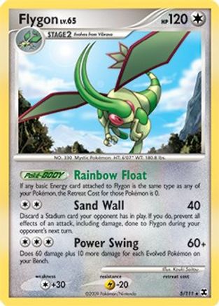 Flygon - 5/111 (DPPt Rising Rivals)/111 Deck Exclusives - Rare