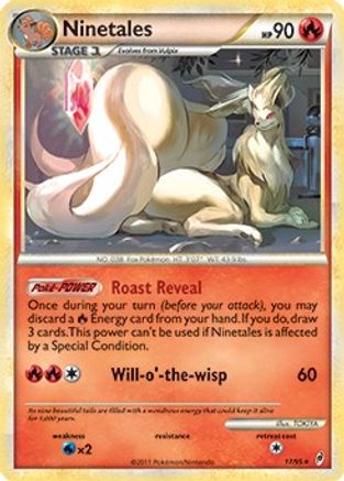 Ninetales - 17/95 (Call of Legends)/095 Deck Exclusives - Rare