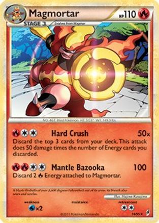 Magmortar - 16/95 (Call of Legends)/95 Deck Exclusives - Rare