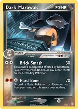 Dark Marowak - 7/109 (EX Team Rocket Returns)/109 Deck Exclusives - Rare