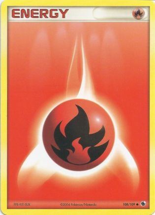 Fire Energy EX Battle Stadium - Common