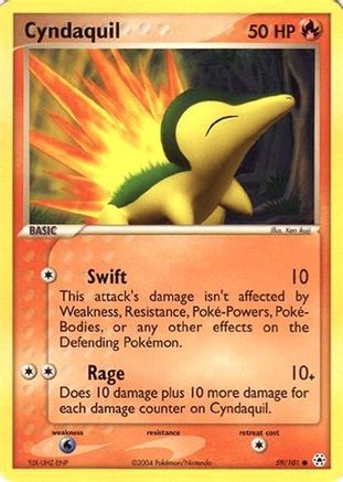Cyndaquil EX Battle Stadium - Common