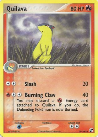 Quilava EX Battle Stadium - Uncommon