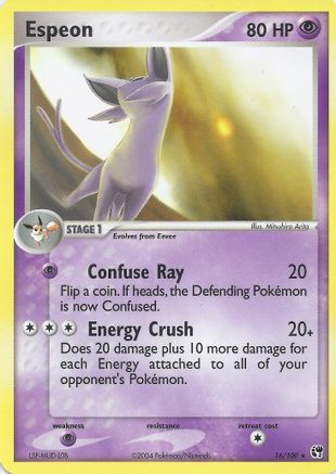 Espeon EX Battle Stadium - Rare