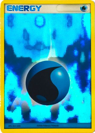Water Energy (2006-2007 League Promo) - Holofoil League & Championship Cards - Promo