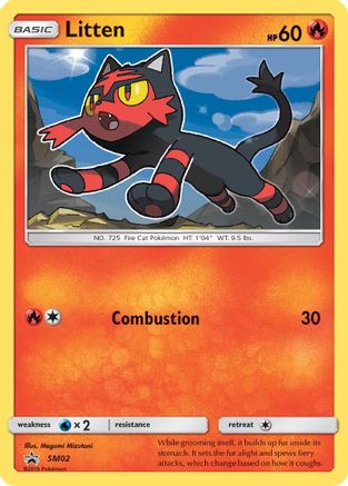 Litten - SM02 - Holofoil SM Promos - Promo