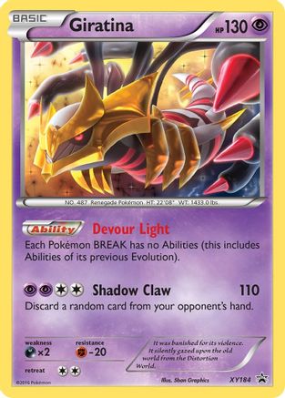 Giratina XY184 - Holofoil XY Promos - Promo