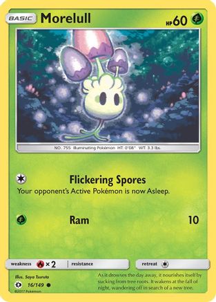Morelull 016 SM Base Set - Common
