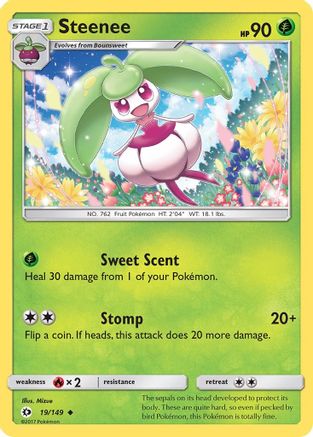 Steenee 019 SM Base Set - Uncommon