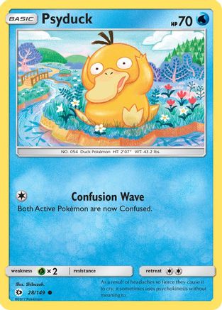 Psyduck 028 SM Base Set - Common