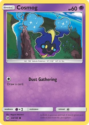 Cosmog 064 SM Base Set - Common