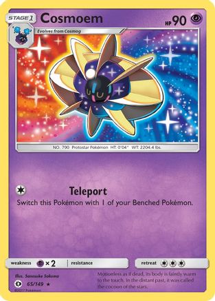 Cosmoem 065 - Reverse Holofoil SM Base Set - Rare
